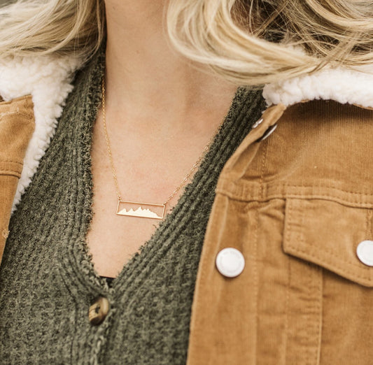 Mountain Bar Necklace