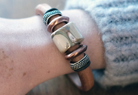 Palomino Leather Bracelet
