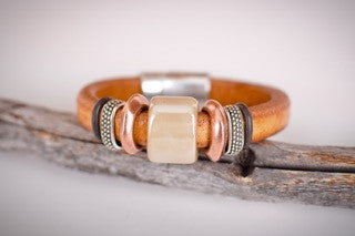 Palomino Leather Bracelet