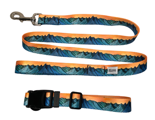 "The Grand" Dog Collar & Leash