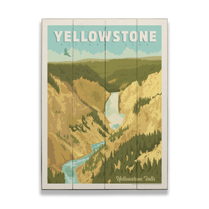 Yellowstone Falls Wall Art