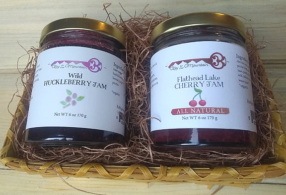 Montana Organic Huckleberry & Flathead Cherry Jam