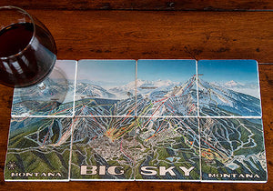 Big Sky Ski Coasters (8 set)
