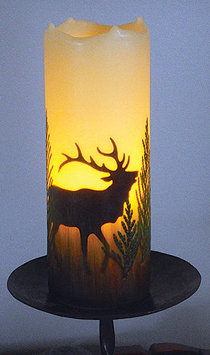 Elk Flameless Candle with Timer