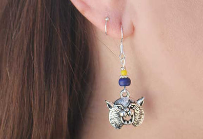 MSU Bobcat Earrings