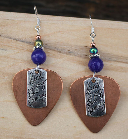 Montana Joy Copper Earrings - Montana gift