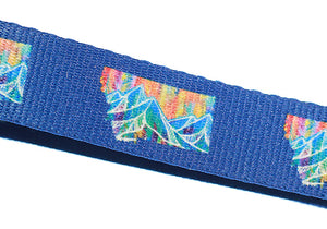 Love Montana Dog Collar & Leash - Blue Color