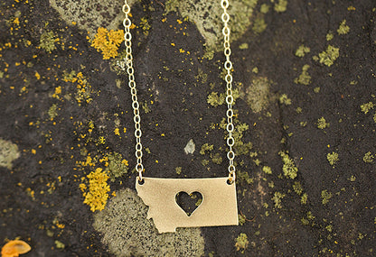 Montana Necklace with Heart