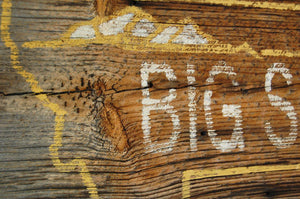Big Sky Rustic Barnwood Montana Sign - Distinctly Montana - 4