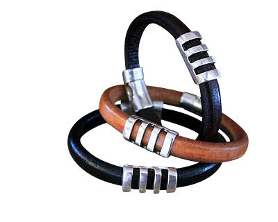 Grizzly Leather Bracelets